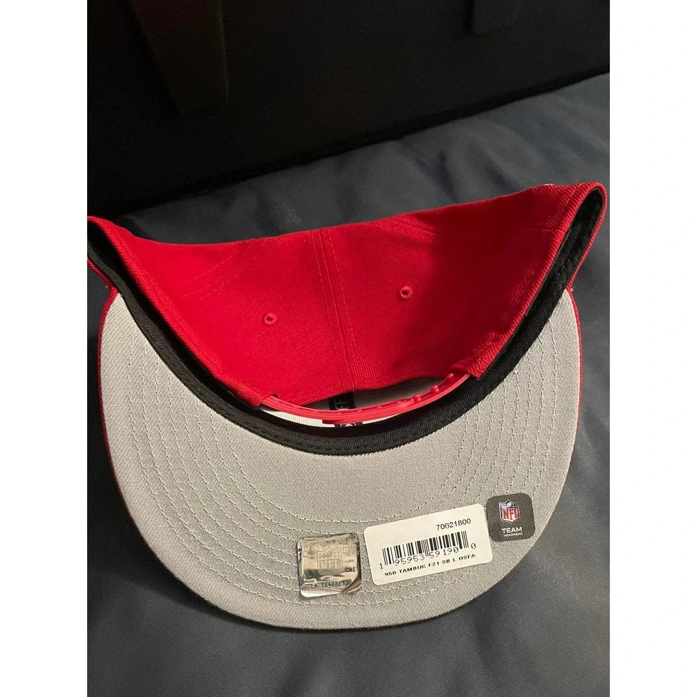 Tampa Bay Buccaneers Super Bowl‎ LV Champions Retro Script New Era Hat